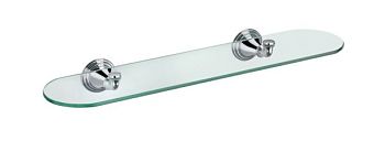 Стеклянная полка Fixsen Best FX-71603 Хром