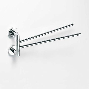 Полотенцедержатель OMEGA двойной поворотный 55*165*450мм