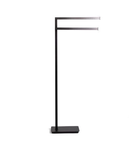 Stil Haus Urania, стойка: 2 полотенцедержателя, цвет черный матовый, артикул U19(23)