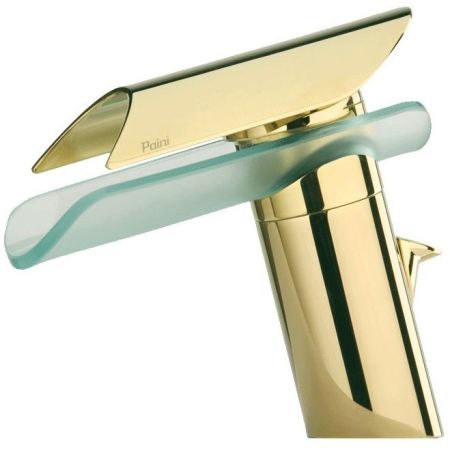 Смеситель для биде Paini Morgana 73OP306VR Золото стекло