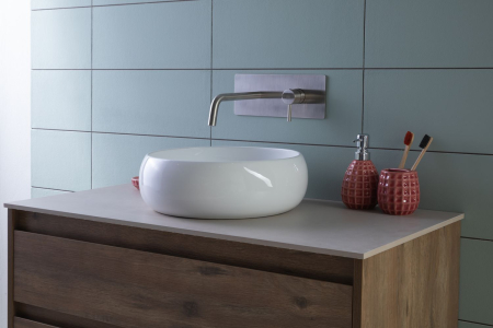 Раковина накладная Aquanet Round-1 36