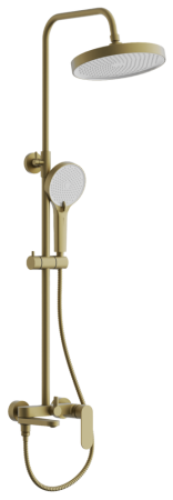 Душевая система BELZ B24713-5, брашированное золото, артикул B24713-5