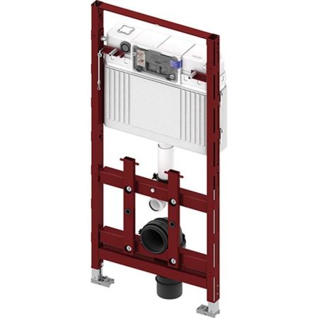 Застенный модуль TECElux 100 для уставновки подвесного унитаза, артикул 9600100