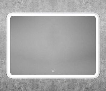 Зеркало с подсветкой "Genova 1000x800" AM-Gen-1000-800-DS-F-White
