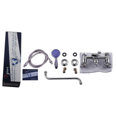 Смеситель для ванны Plstart PD22308, хром