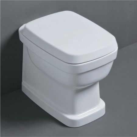 SIMAS Evolution Унитаз приставной 54х37см, слив универсальный, цвет белый, артикул EVO01bi