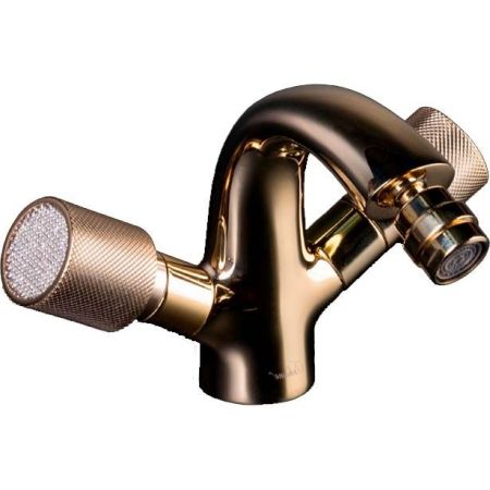 Смеситель для биде Boheme Royal Cristal 296-RoyalCRST Золото, артикул 296-RoyalCRST