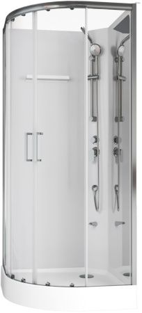 Душевая кабина Aquanet Passion R 2.0 90x90, прозрачное стекло