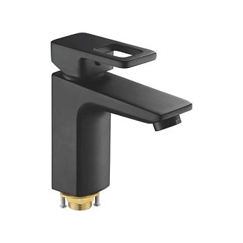 Смеситель для раковины Shevanik S8201H, черный