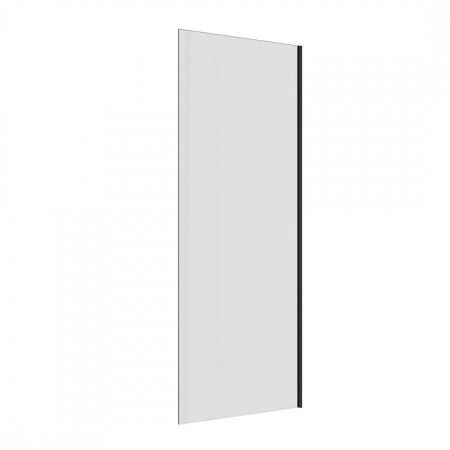 Шторка на ванну 60x140 Maretti Project Black PB41F6014099, черный профиль, артикул PB41F6014099