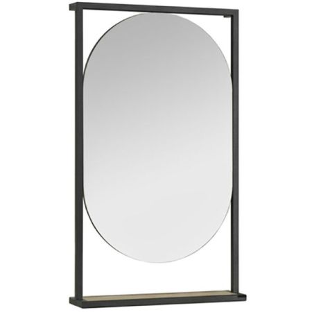 Зеркало АКВАТОН ЛОФТ ФАБРИК 1A242502LTDY0 (90*52) (полка, дуб кантри), шт, артикул 1A242502LTDY0