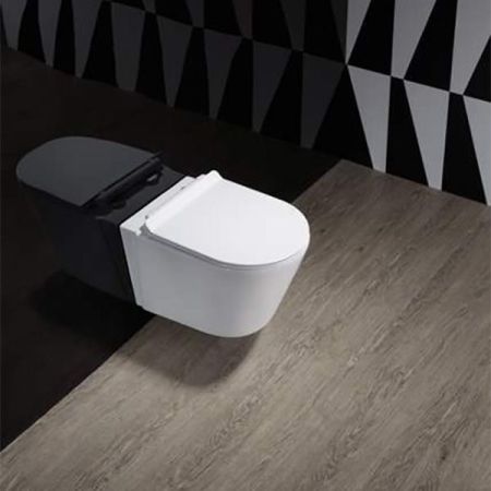 Унитаз Cerutti SPA B-2380-3 7182 подвесной с сиденьем Микролифт