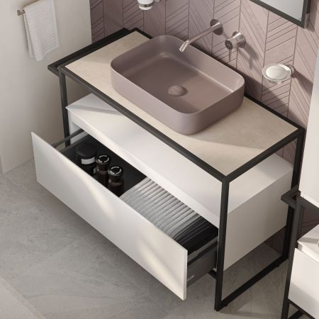 Тумба под раковину Allen Brau Priority 120 1.31004.WM белый матовый, артикул 1.31004.WM