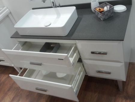 Тумба с раковиной Comforty Империя 120 4142359 Белая Тумба с раковиной Comforty Империя 120 4142359 Белая