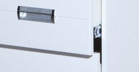 Тумба под раковину Bellezza Сиена 60 4633909670010 2 ящика Белая, артикул 4633909670010