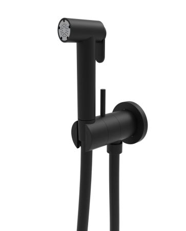 Гигиенический душ со смесителем Graffio Stella KSPAT101-07NEO, черный, артикул KSPAT101-07NEO