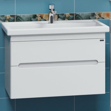 Тумба для умыв. "Лондон-80" 2 ящ, подвес. (ум. Фостер 80)