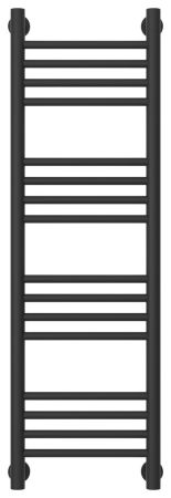 Полотенцесушитель водяной "Богема+" прямая 1000х300 (МУАР Темный Титан), артикул 15-0220-1030