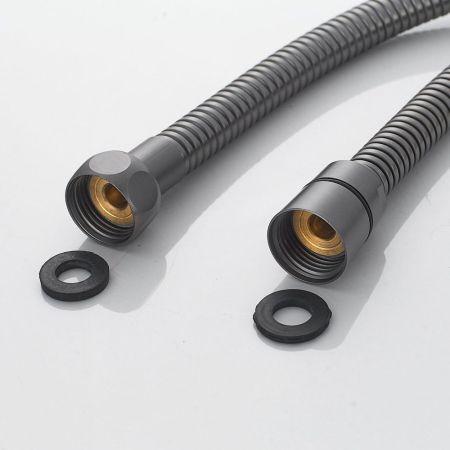 Смеситель для ванны Raffine F2296T, оружейная сталь, артикул F2296T