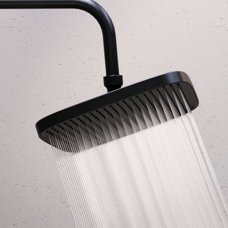 953800300 Gala душевая система с душевым ТМС смесителем, чёрный, артикул 953800300