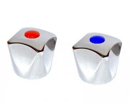 Маховик для смесителя ПСМ под квадрат металл пара (PSM-03B-77 ), артикул PSM-03B-77