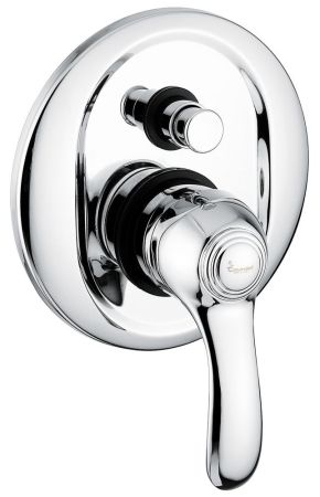 Внутристенный смеситель Harmony на 2 выхода, цвет хром-золото, артикул 22019CO