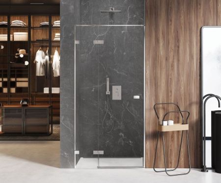 Дверь в нишу NEW TRENDY AVEXA 110x200 EXK-1447 (хром), артикул EXK-1447