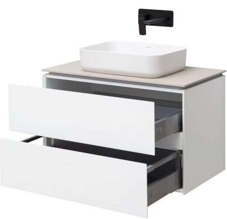 Тумба под раковину Allen Brau Infinity 85 1.21001.WM белый матовый