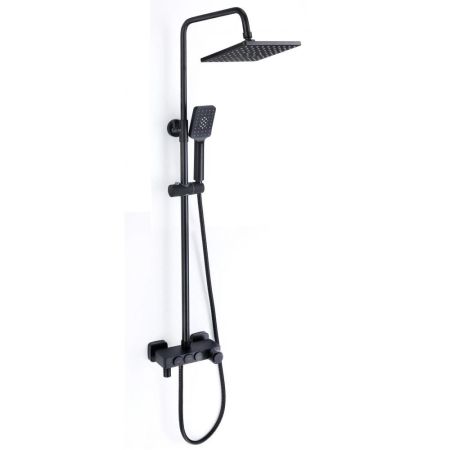 Душевая система Savol S-602042H, черный, артикул S-602042H