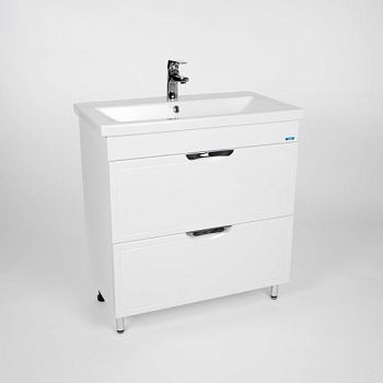 Тумба VIANT "Лима" 2 ящика 425х760х820 под раковину .S-UM-COM80/1-w (COMO 80) (VLIM80CO-T2Y)