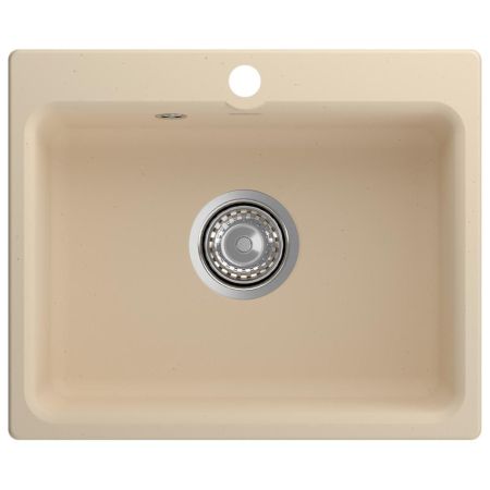 Кухонная мойка GranFest SMART 520, бежевый, артикул 520 бежевый