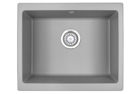 Кухонная мойка Granula 5551, АЛЮМИНИУМ, артикул 5551, АЛЮМИНИУМ