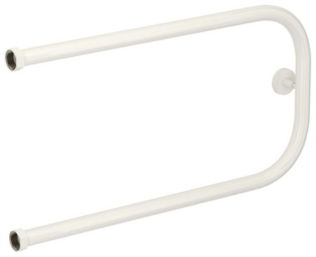 Полотенцесушитель водяной "П-обр.+" 320х650 Н. Г. 1" (Белый), артикул 12-4003-3265