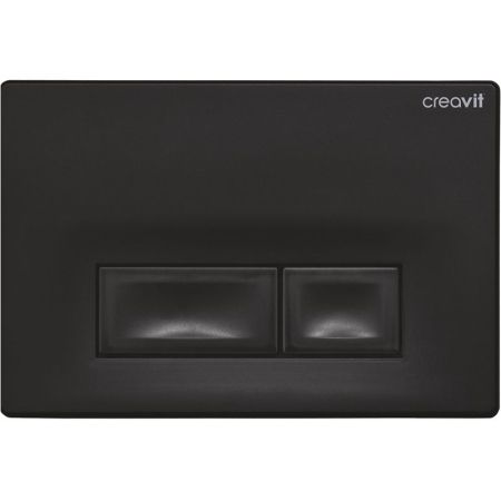 Клавиша смыва Creavit Ore GP3002.01 Черная матовая, артикул GP3002.01