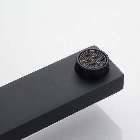 Смеситель для раковины высокий  Raffine F1196H, черный, артикул F1196H