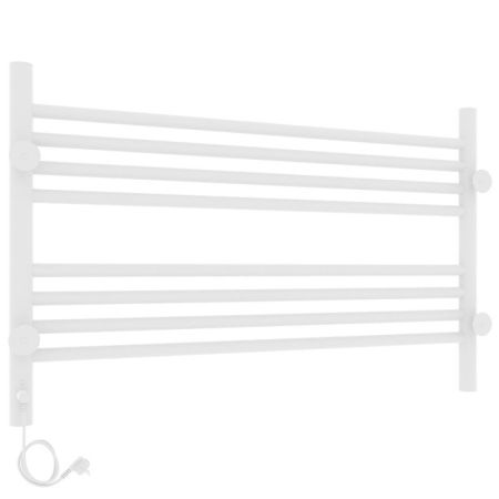 Полотенцесушитель электро "Оливия ЧК8 800*500", белый муар, правый, артикул 73207627