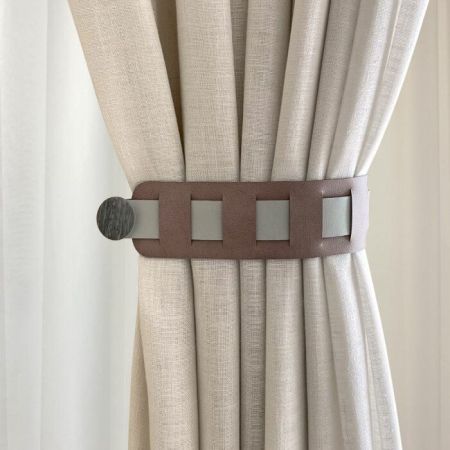 ADJ Клипса для штор Rotonda, 55 см., цвет: пепельная роза/устричный, артикул 9869.07/02