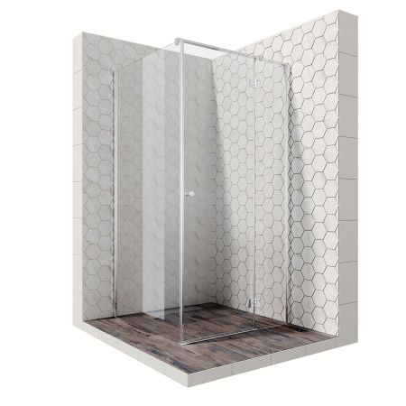 Душевой уголок Ambassador Diamond 12011103R-MA1, квадратный, точечный трап, 100х100