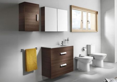 Тумба под раковину Roca Debba 60 ZRU9302707 подвесная Венге, артикул ZRU9302707