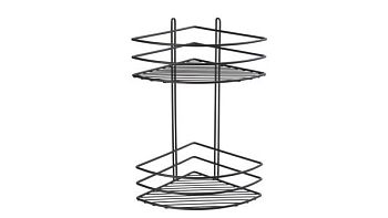 Полка Fixsen угловая двухэтажная черная (FX-710B-2)