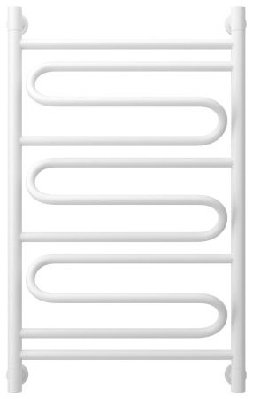 Полотенцесушитель водяной "ЭЛЕГИЯ+" 800х500 (Матовый белый), артикул 30-0205-8050