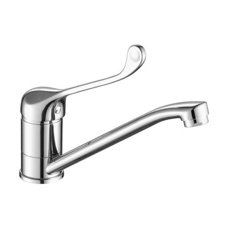 Смеситель для раковины с хирургической ручкой FASHUN A4254, хром