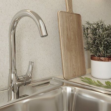 Смеситель для кухни Milardo Meal M07SB0JM05 Хром, артикул M07SB0JM05