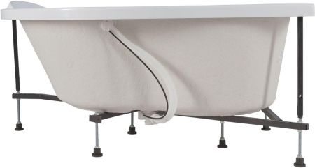 Акриловая ванна Aquanet Graciosa 150x90 R (с каркасом), артикул 00205389