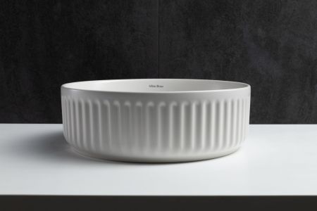 Раковина накладная Allen Brau Fantasy Line 36 4.11032.21 белый матовый, артикул 4.11032.21