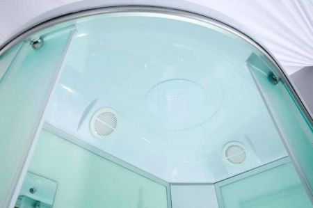 Душевая кабина Erlit Comfort ER3512PR 120x80 задняя стенка Белая стекло матовое, артикул ER3512PR-C3