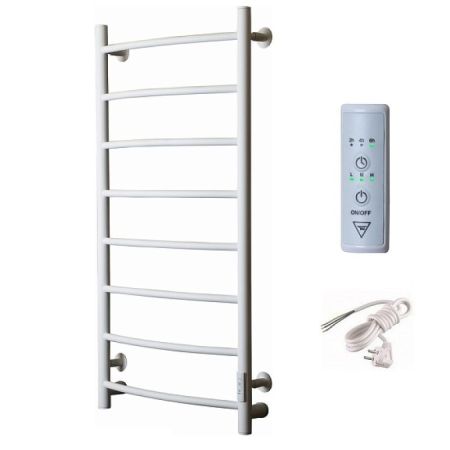 Полотенцесушитель электрический (лесенка) Тругор Пэк сп 5 100х50 см, белый, артикул Пэк сп 5/10050 белый ВГП