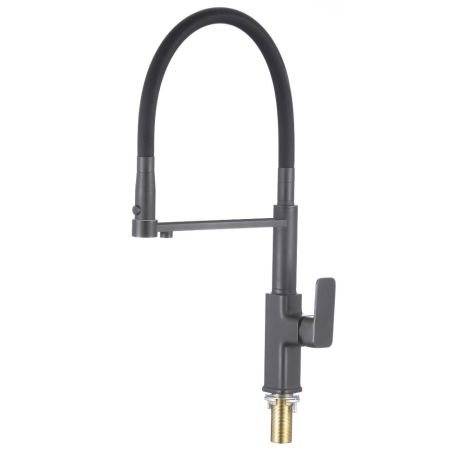 Смеситель для кухни с подключением к фильтру Savol S-L1808Q-01, графит, артикул S-L1808Q-01