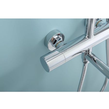 Душевая система с термостатом Raglo R20.26, хром, артикул R20.26