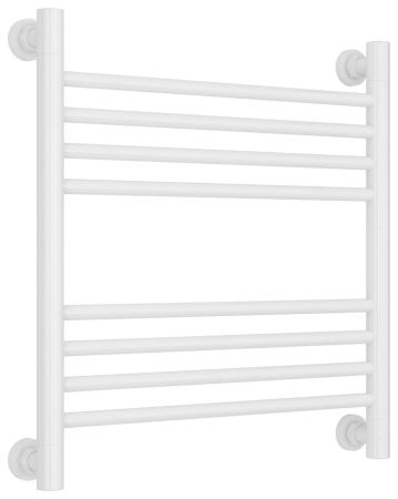 Полотенцесушитель водяной "Богема+" прямая 500х500 (БЕЛЫЙ), артикул 12-0220-5050